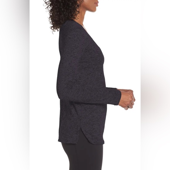 Zella Liana Long Sleeve Recycled Blend Performance T-Shirt - Picture 2 of 6